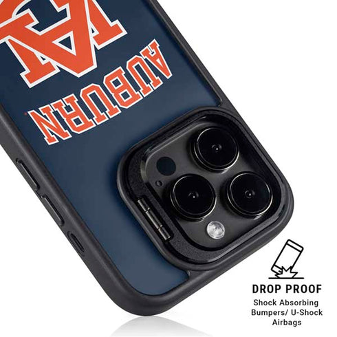 Auburn University AU iPhone 15 Pro Kickstand Case